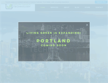 Tablet Screenshot of livinggreentechnology.org